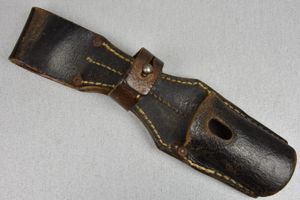 Wehrmacht K98 leather bayonet frog