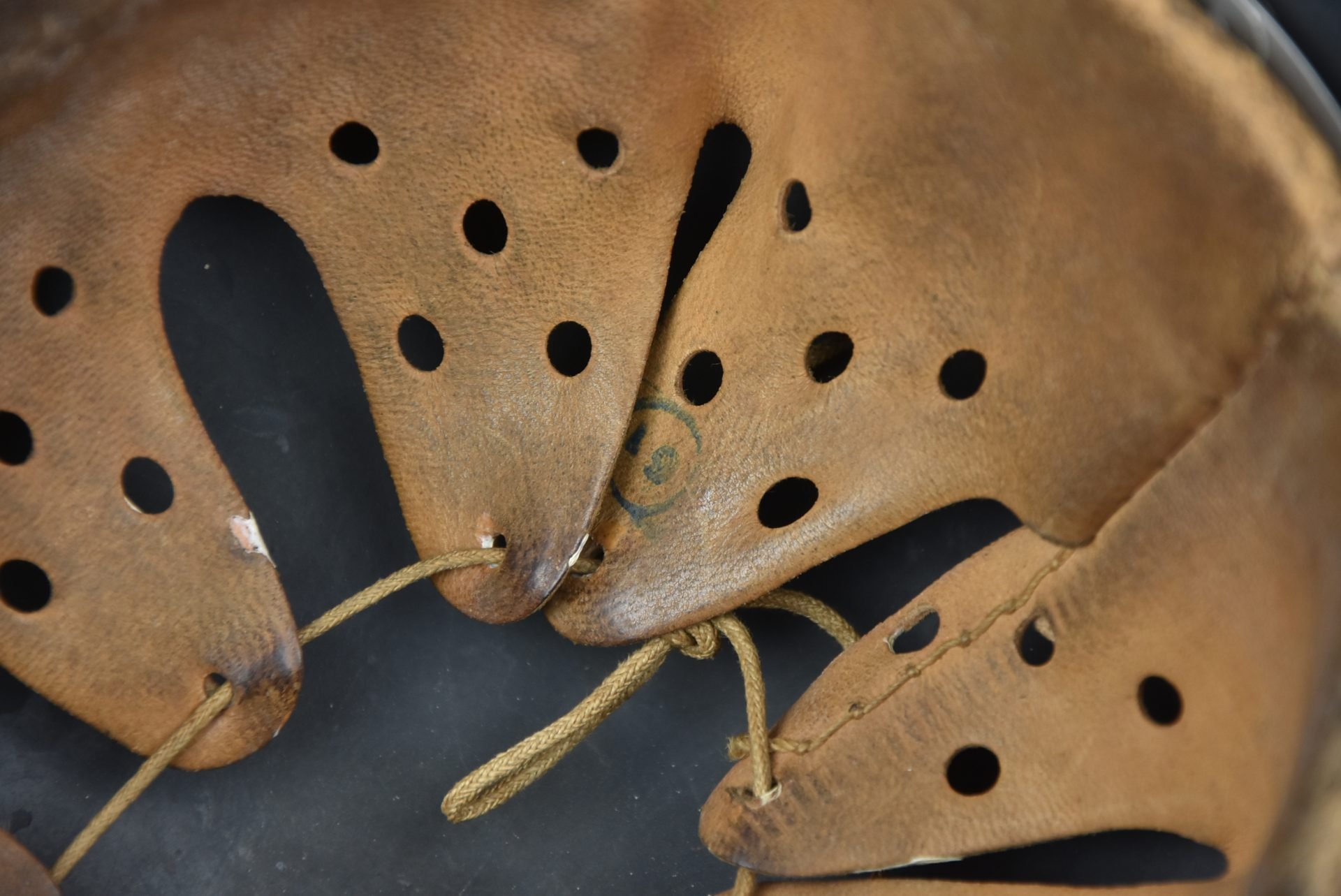 M35 Luftwaffe double decal steel helmet SE68 — image 13