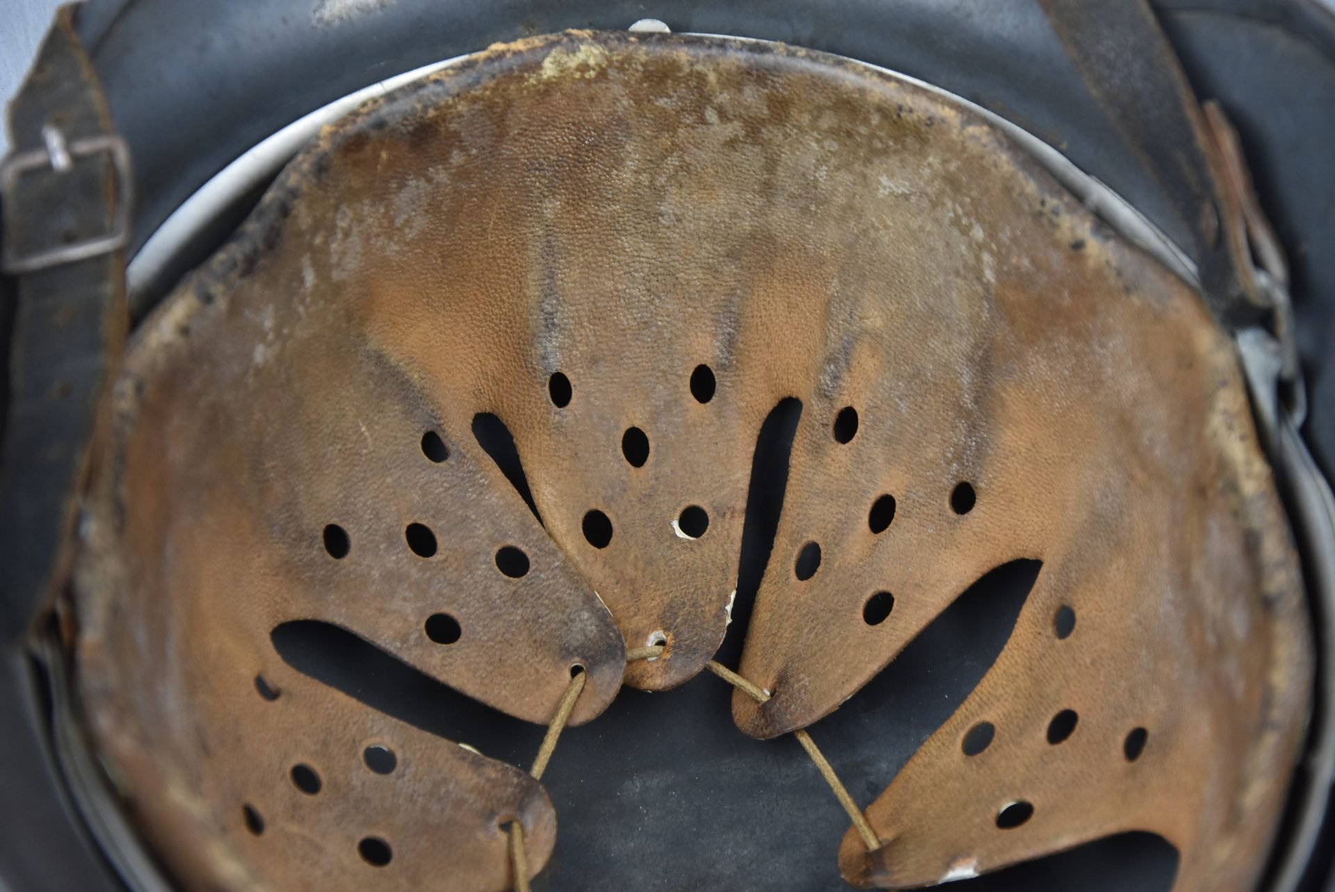 M35 Luftwaffe double decal steel helmet SE68 — image 14