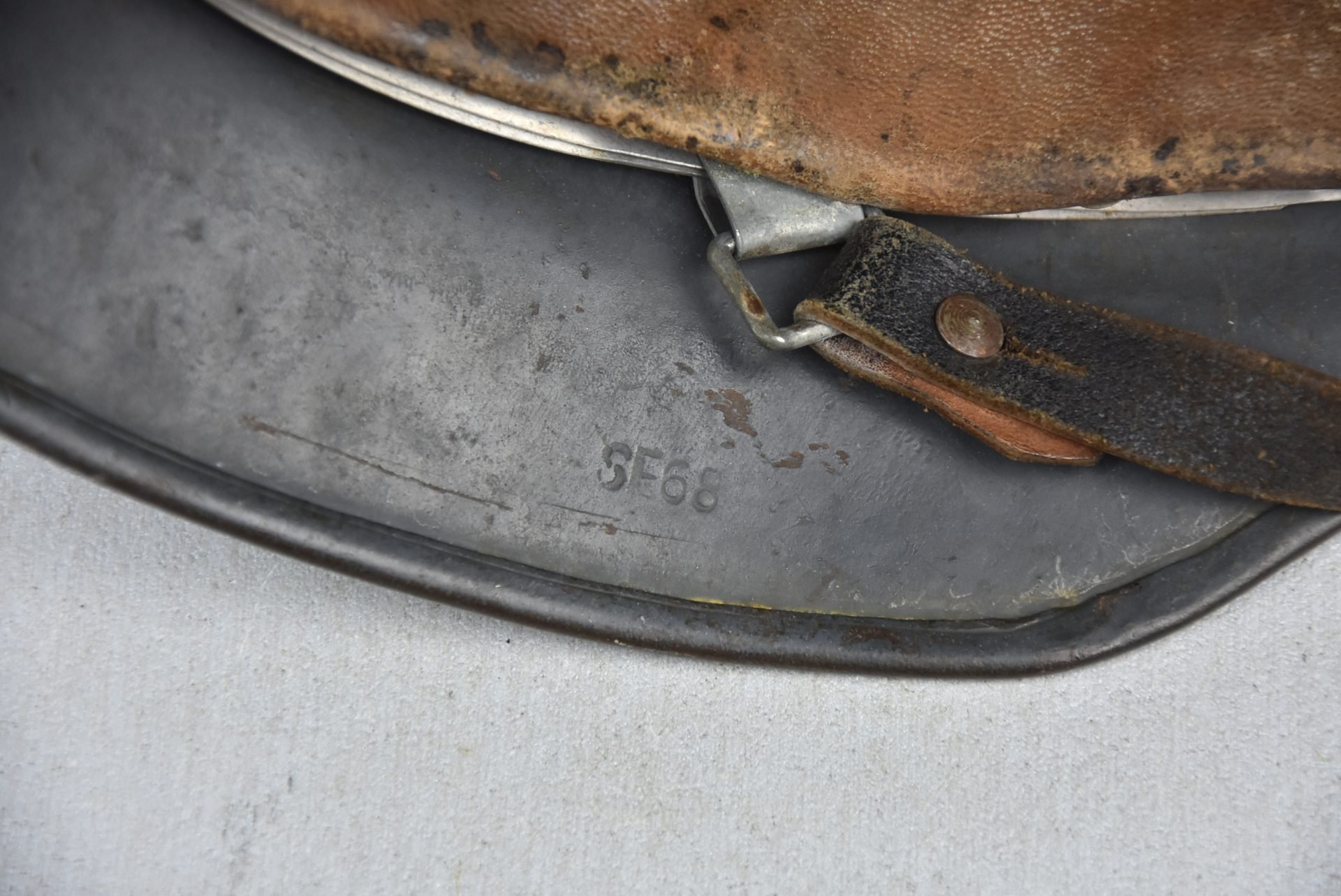 M35 Luftwaffe double decal steel helmet SE68 — image 19