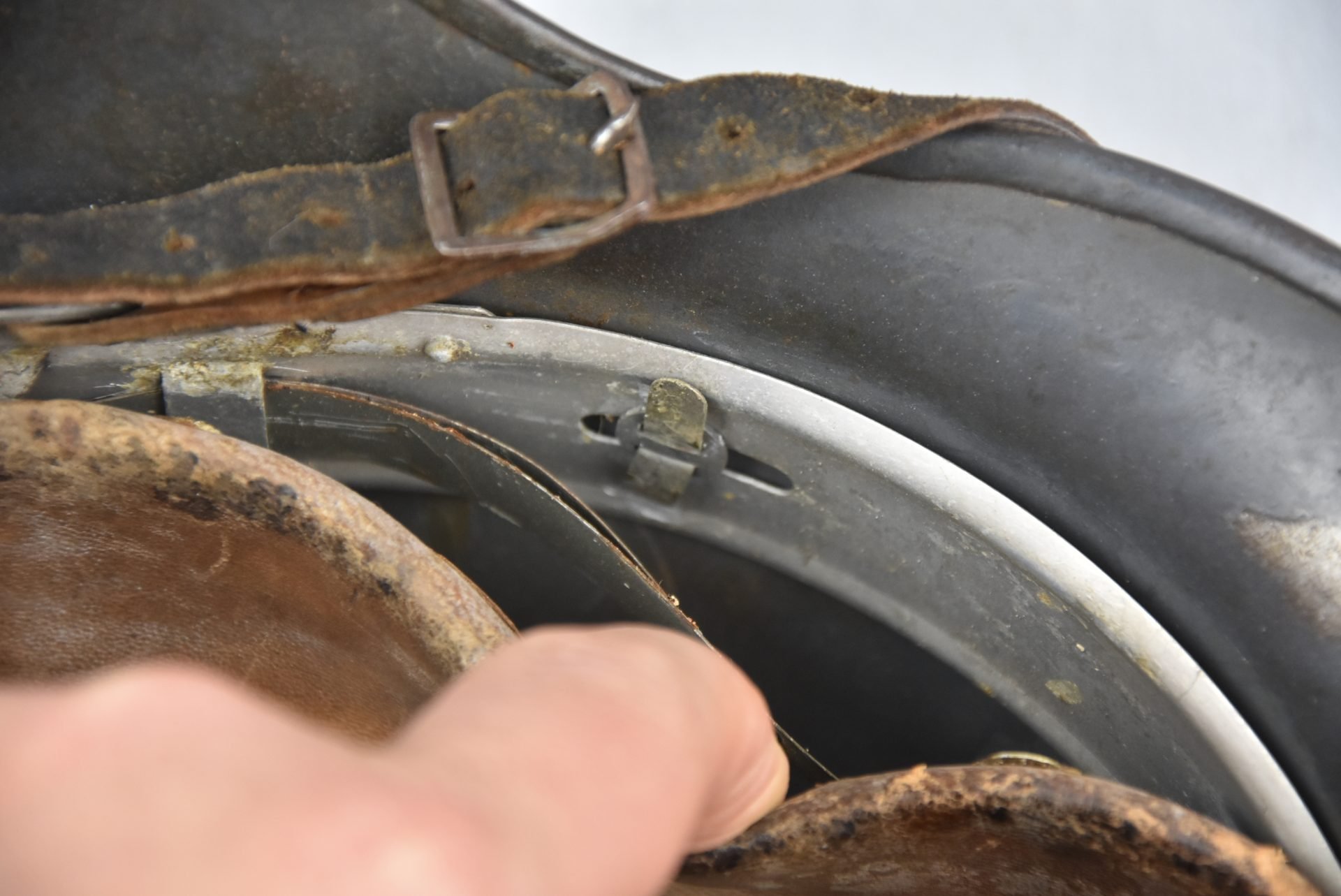 M35 Luftwaffe double decal steel helmet SE68 — image 21