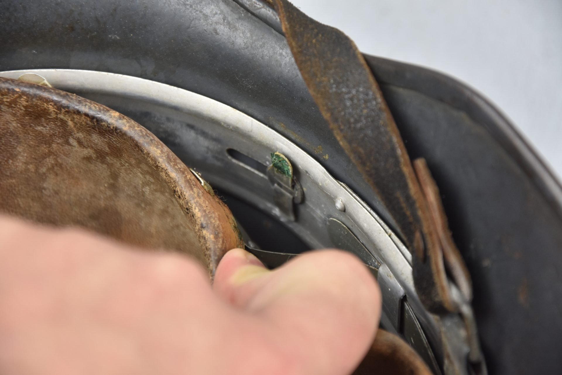 M35 Luftwaffe double decal steel helmet SE68 — image 22