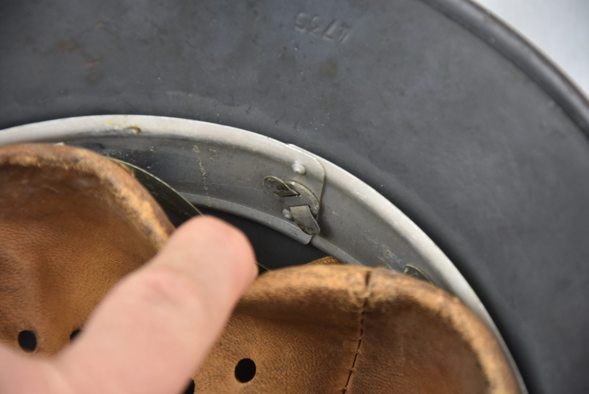 M35 Luftwaffe double decal steel helmet SE68 — image 23