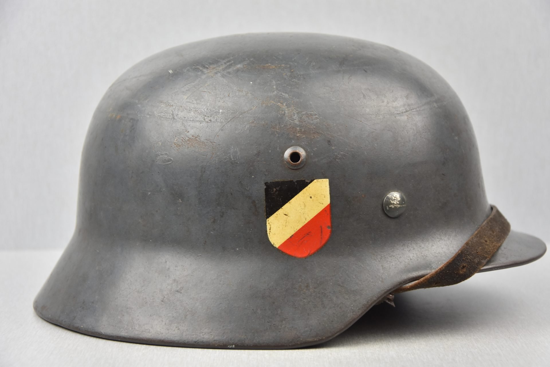 M35 Luftwaffe double decal steel helmet SE68 — image 5