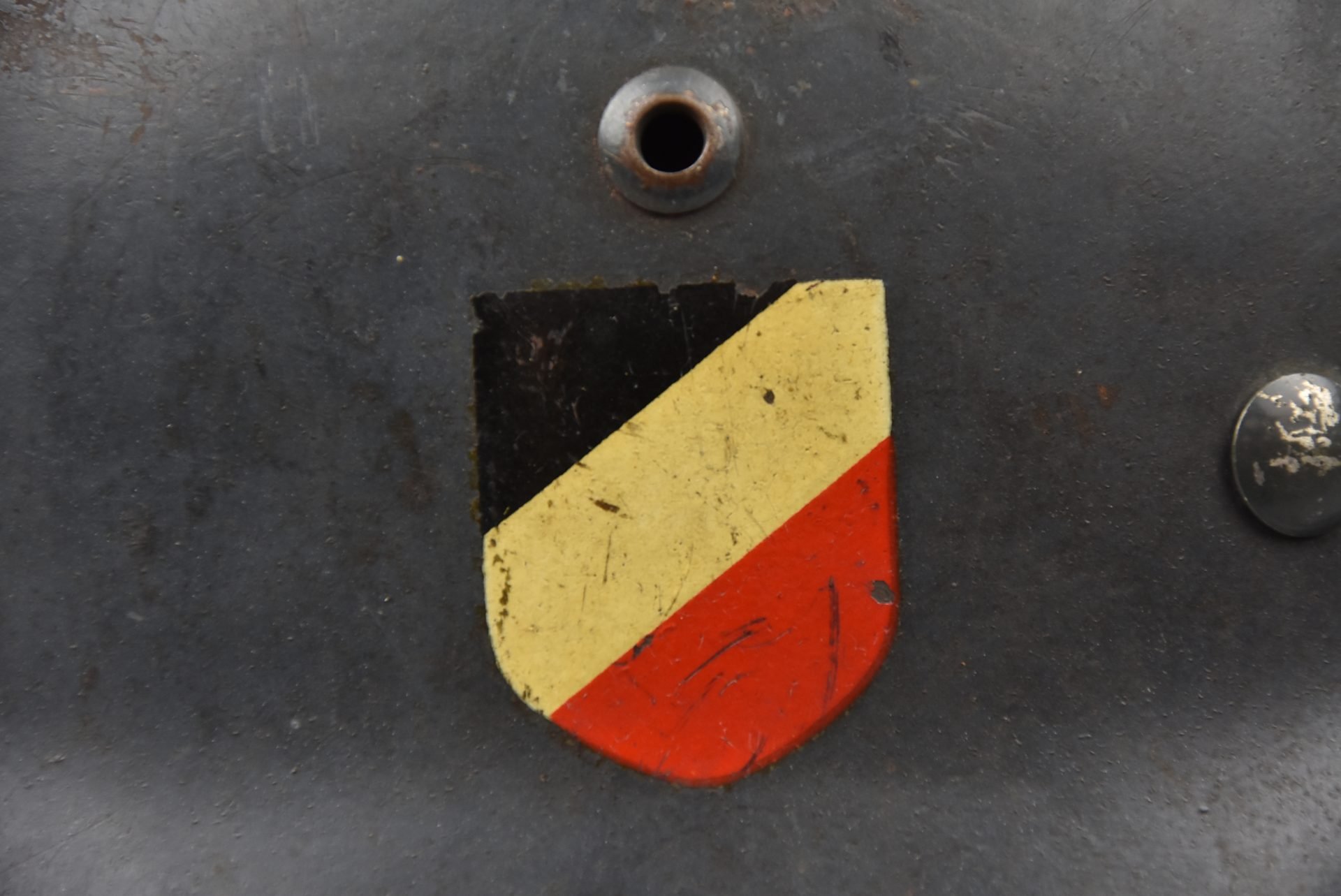 M35 Luftwaffe double decal steel helmet SE68 — image 6