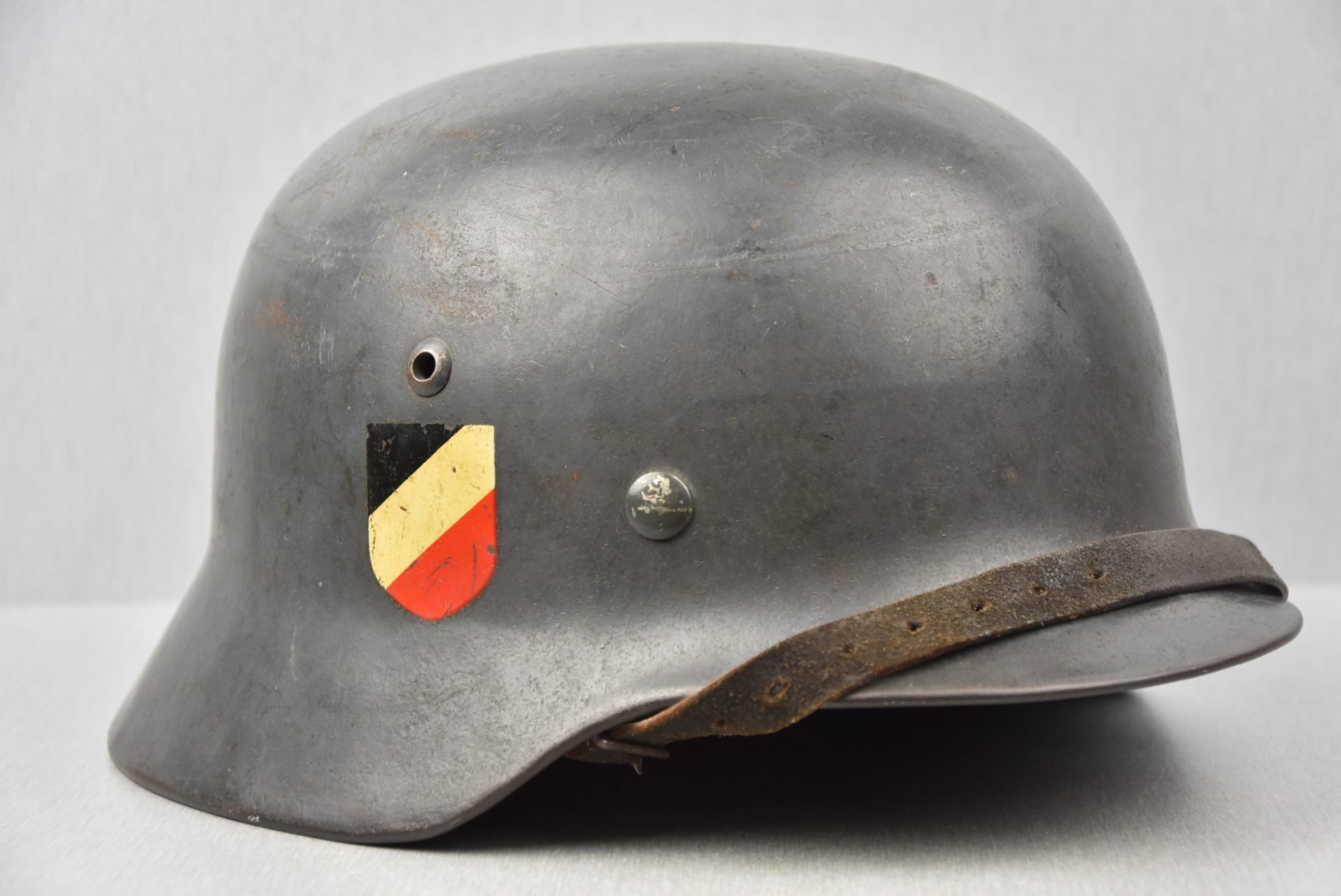 M35 Luftwaffe double decal steel helmet SE68 — image 9
