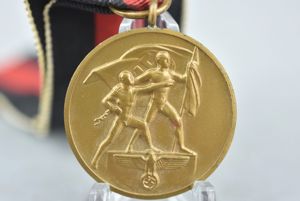 Sudetenland occupation '1 Oktober 1938' medal