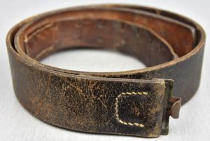 Wehrmacht/Waffen-SS leather equipment belt ca.1941