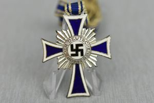 Silver mother's cross