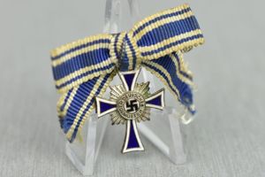 Silver mother's cross miniature