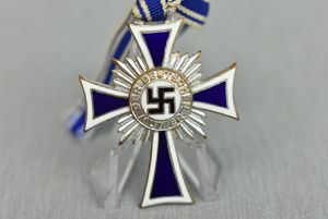 Silver mother's cross