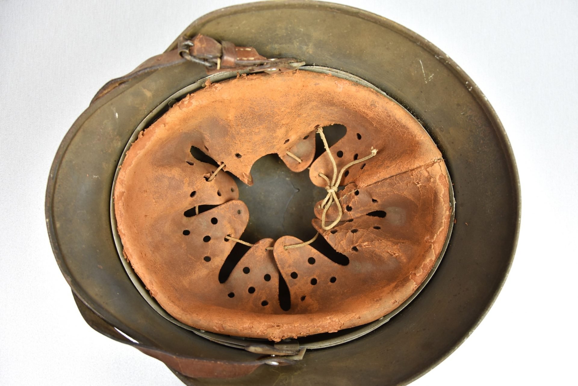 M35 Luftwaffe double decal steel helmet Q66 — image 11