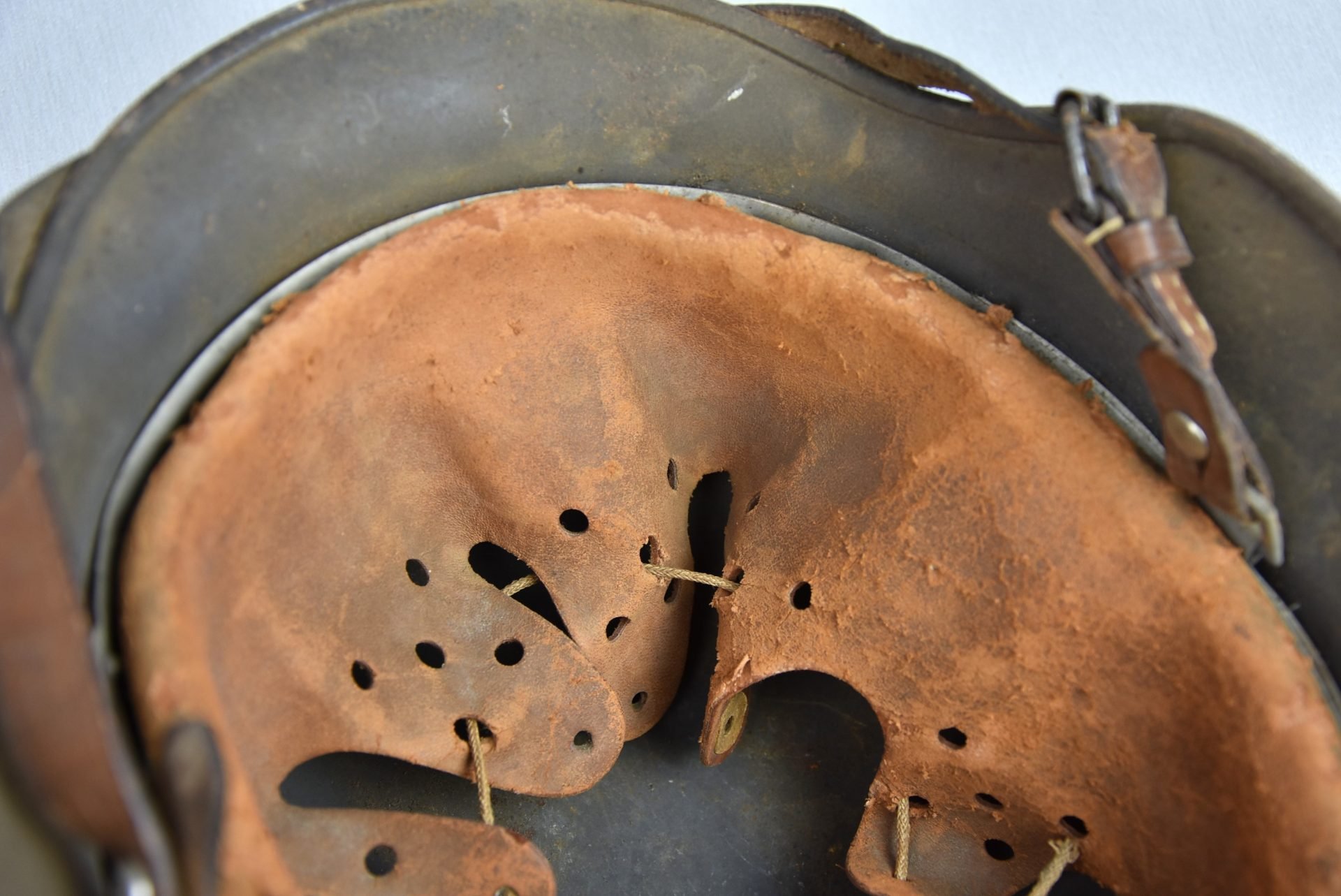 M35 Luftwaffe double decal steel helmet Q66 — image 13