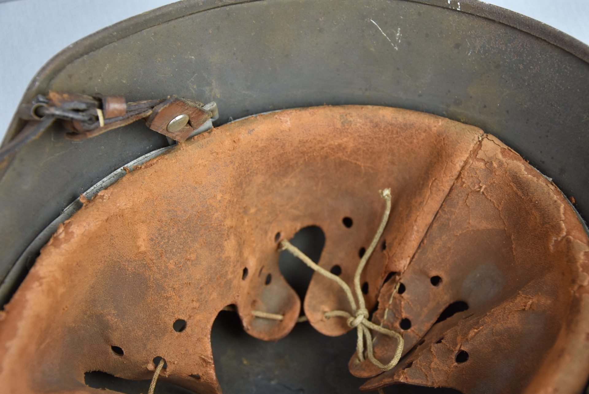 M35 Luftwaffe double decal steel helmet Q66 — image 14