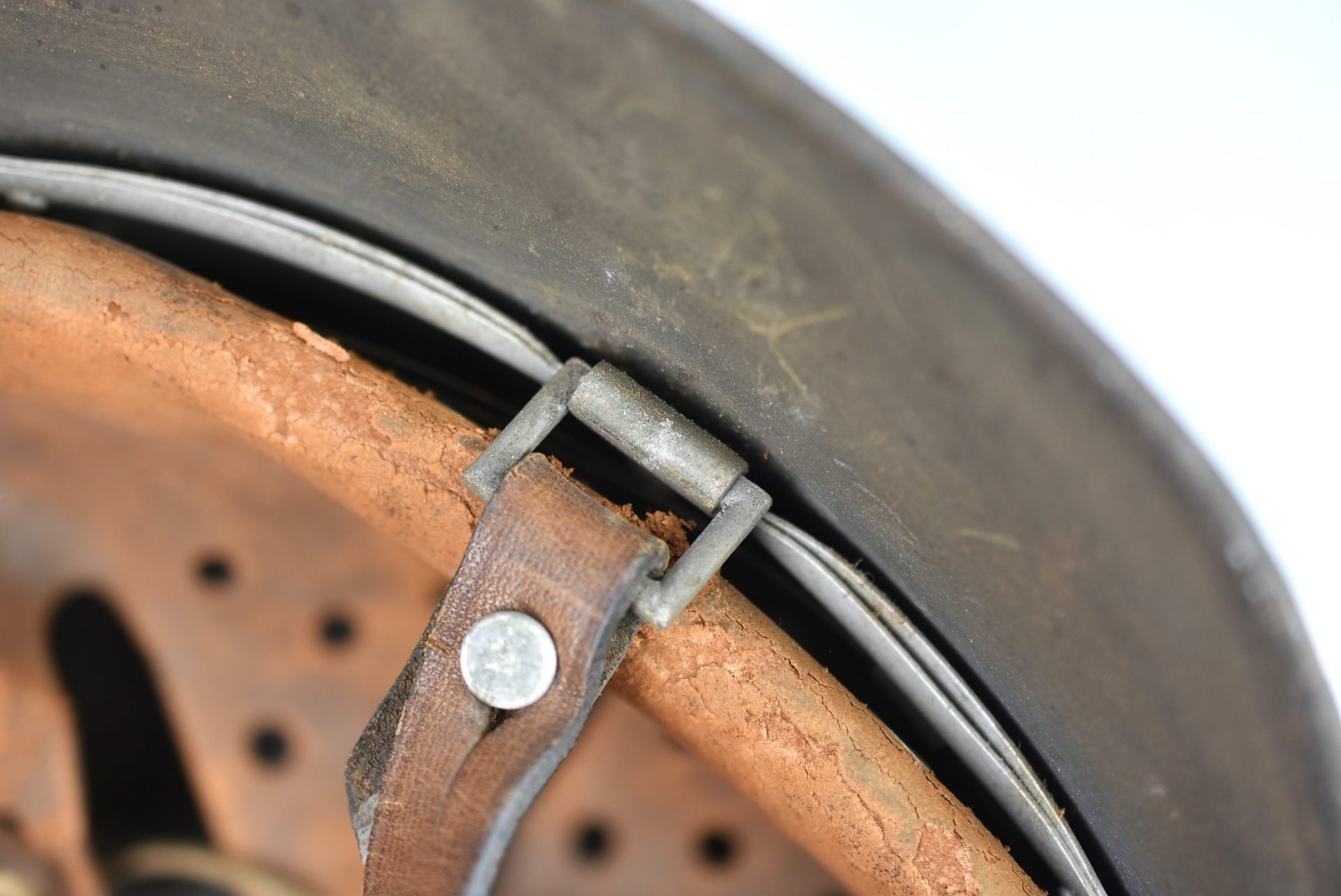 M35 Luftwaffe double decal steel helmet Q66 — image 17