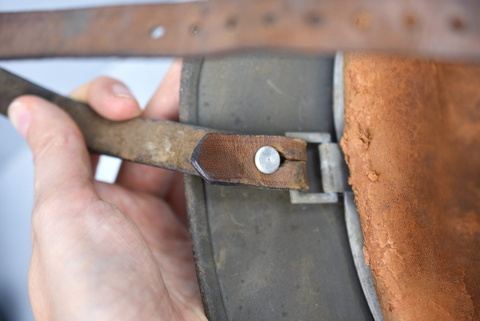 M35 Luftwaffe double decal steel helmet Q66 — image 18