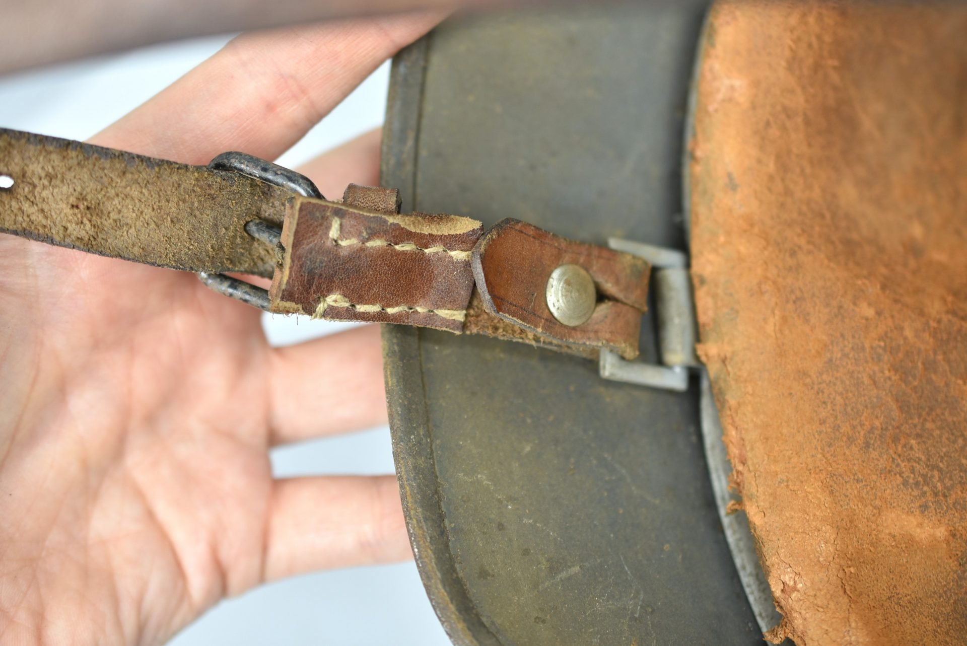 M35 Luftwaffe double decal steel helmet Q66 — image 21