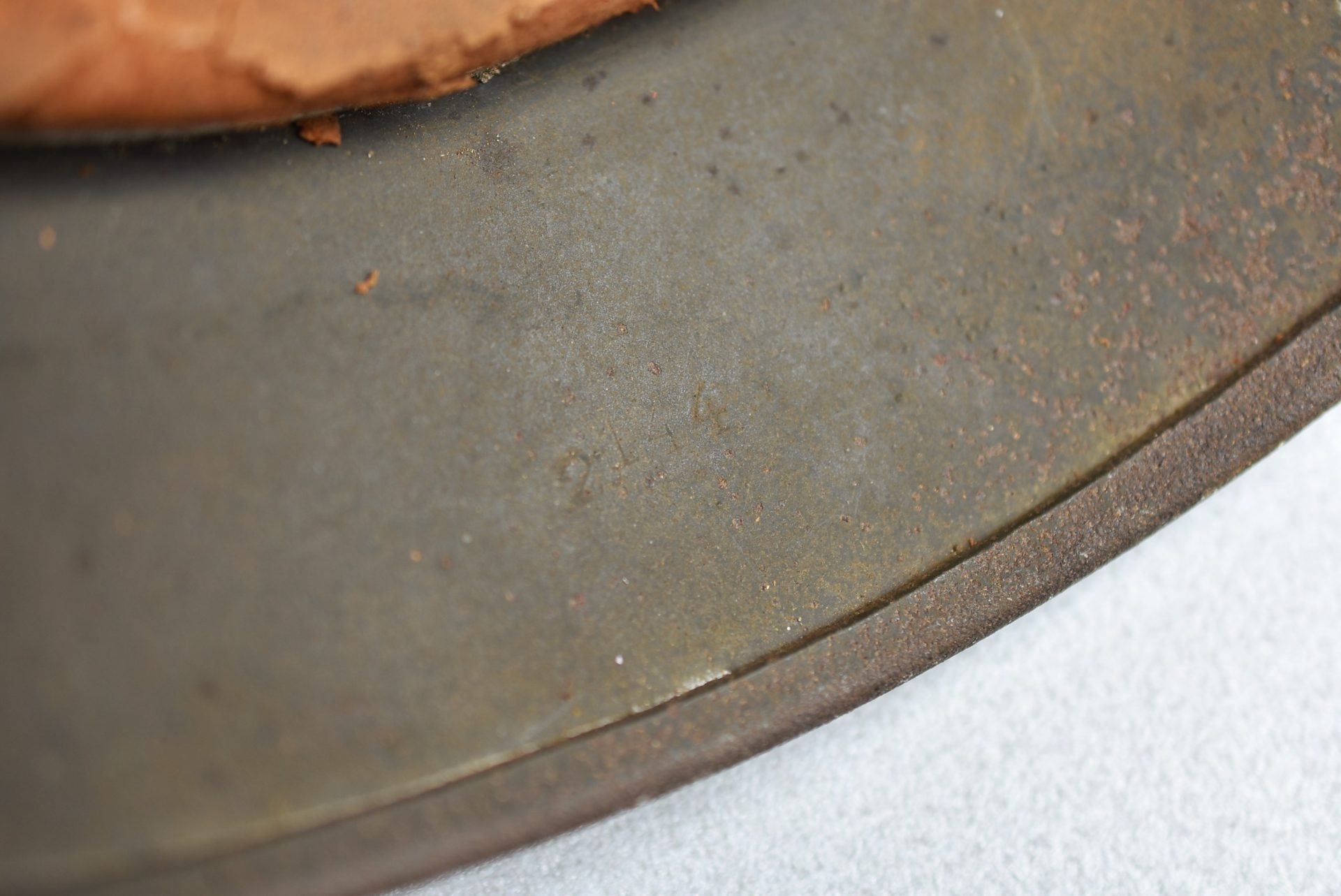 M35 Luftwaffe double decal steel helmet Q66 — image 22