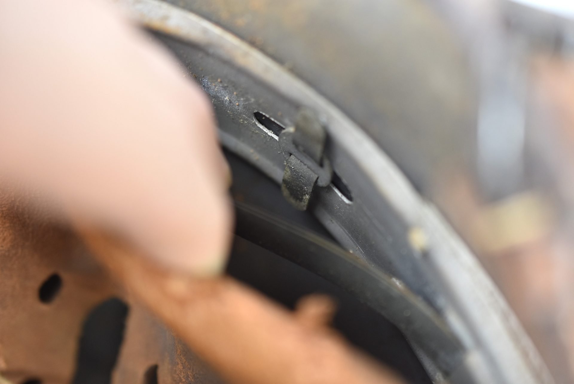 M35 Luftwaffe double decal steel helmet Q66 — image 25