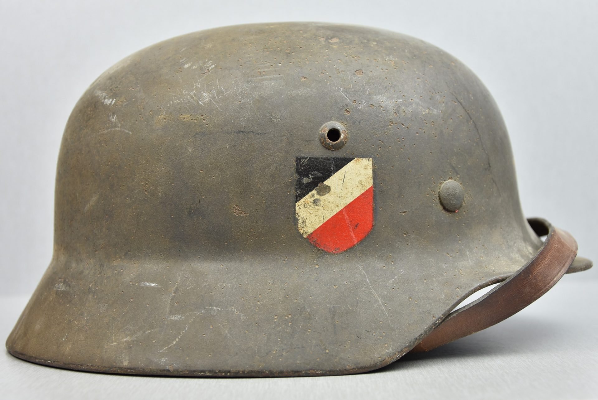 M35 Luftwaffe double decal steel helmet Q66 — image 4