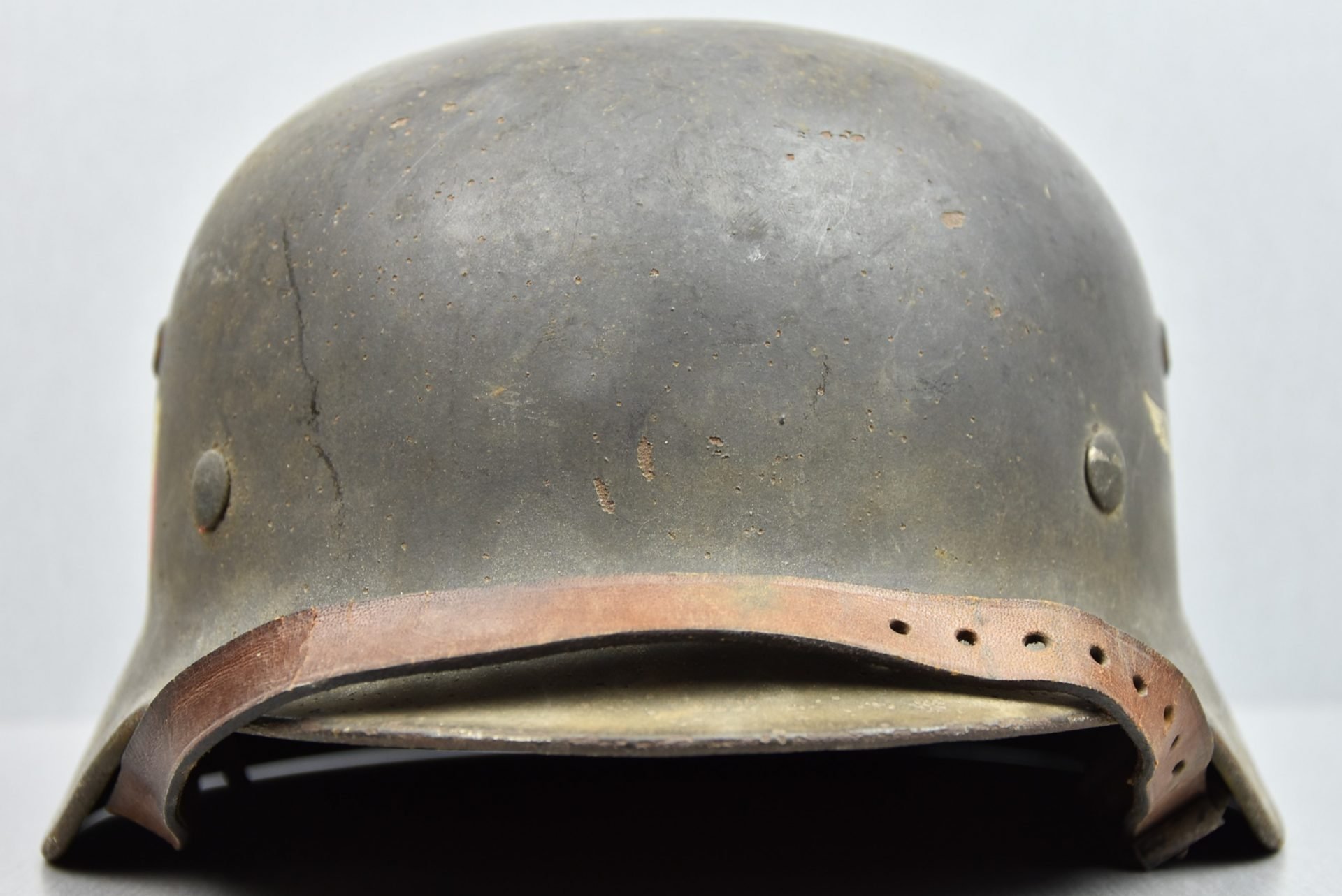 M35 Luftwaffe double decal steel helmet Q66 — image 5
