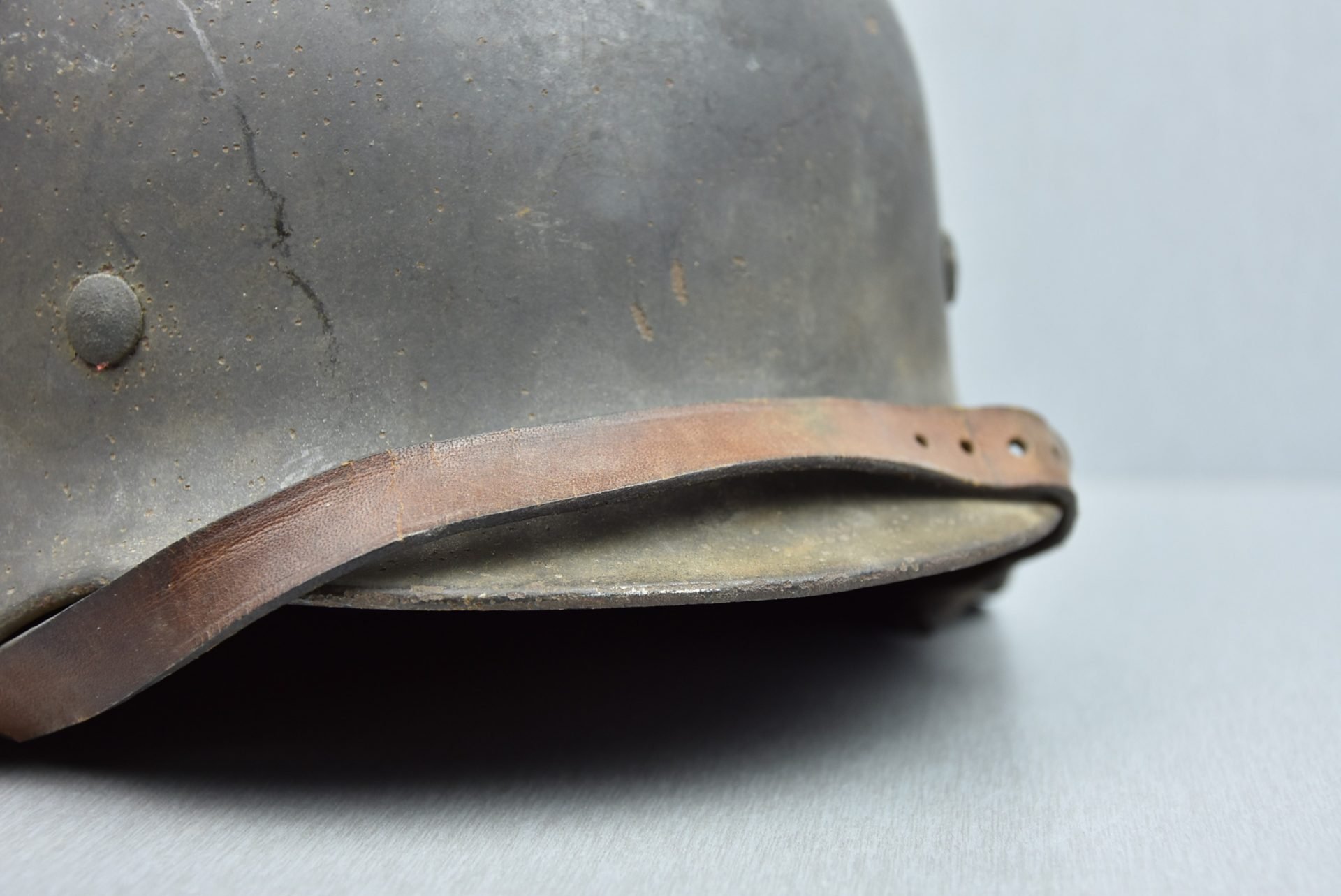 M35 Luftwaffe double decal steel helmet Q66 — image 7