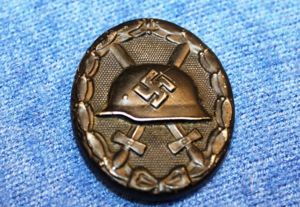WW2 German The Wound Badge -Verwundetenabzeichen- 3rd class black