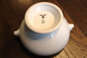 WW2 German Wehrmacht Serving Tureen , 1938 VGC for age