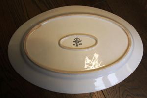 WW2 German Luftwaffe Mess Hall big porcelain ovall platter, 1940 …