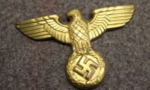 German 3rd Reich Reichsbahn cap eagle