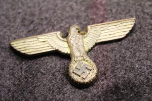German 3rd Reich NSDAP Political Leader cap eagle