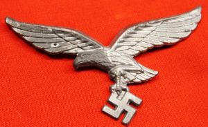 WW' German Luftwaffe Cap Eagle, complete