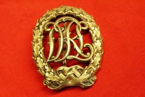 German WW2 Sports badge Gold award, awarded by the German …