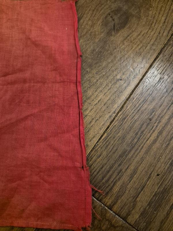 WW2 German NSDAP Party meeting small square pennant, genuine and nice — image 5