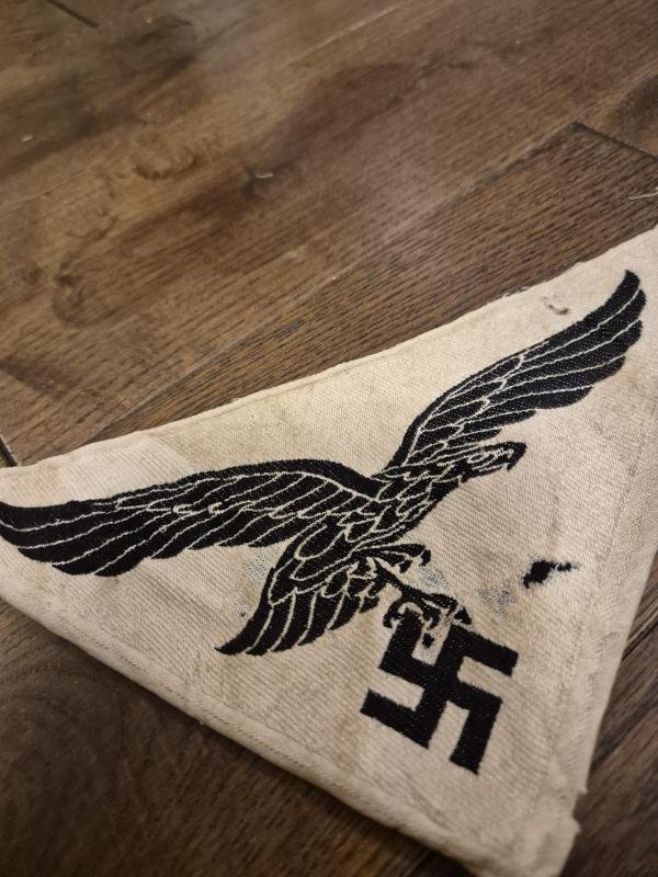 WW2 German Luftwaffe sport vest Eagle in well used condition — image 2