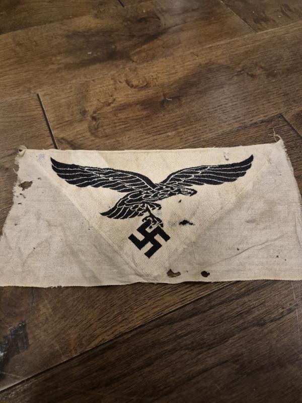 WW2 German Luftwaffe sport vest Eagle in well used condition — image 5