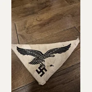 WW2 German Luftwaffe sport vest Eagle in well used condition