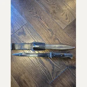 WW2 GERMAN K98 BAYONET BY F.W.HOLLER WAFFENFABRIK, SOLINGEN