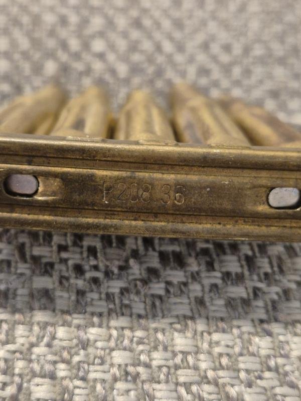 1939 dated German Gewehr K98 practice rounds 5 in total — image 3
