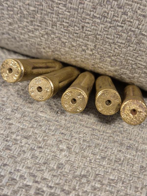 1939 dated German Gewehr K98 practice rounds 5 in total — image 4