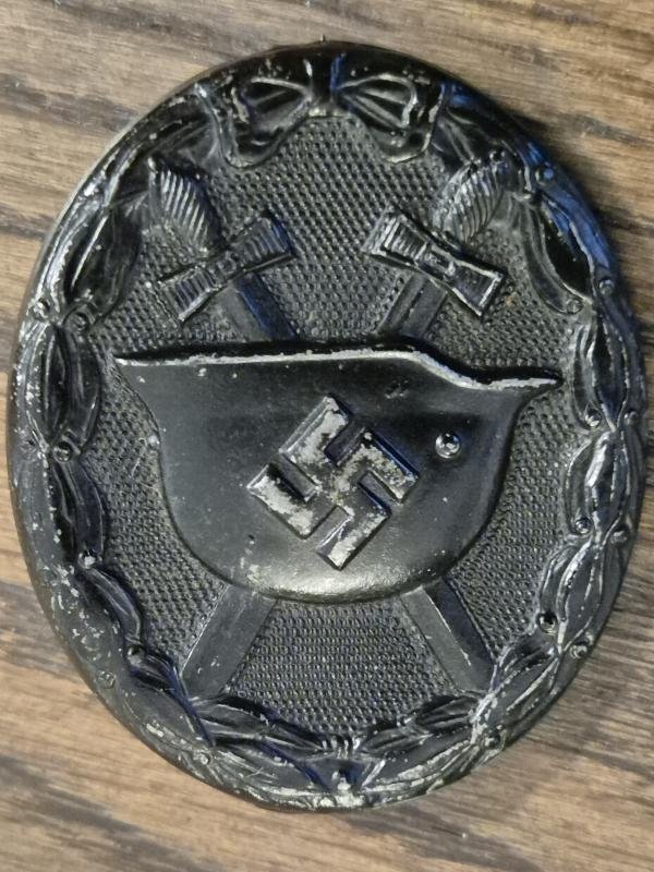 WW2 German Army 3rd class black wound badge — image 5