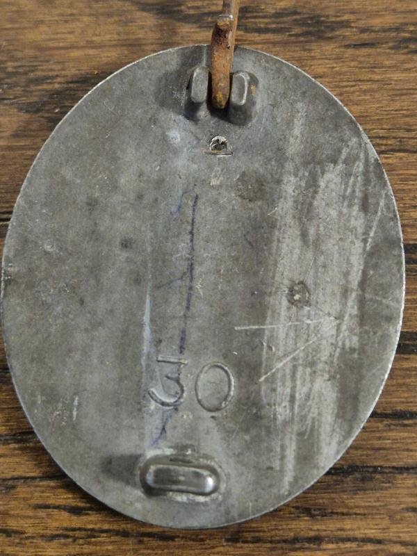 WW2 GERMAN SILVER WOUND BADGE MAKER COFE 30 FOR HAUPTMUNZAMT WIEN — image 5