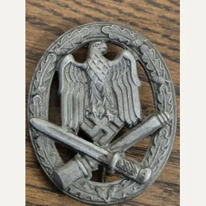 WW2 German General Assault Badge. Maker R.S. for Rudolf Souval. …