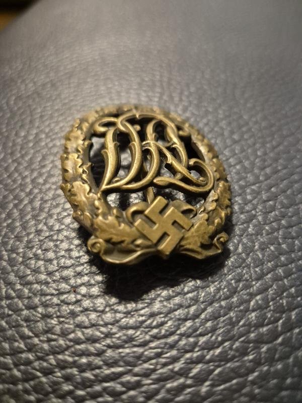DRL Sport Badge in German- Deutscher Reichsbund für Leibesübungen NICE — image 2