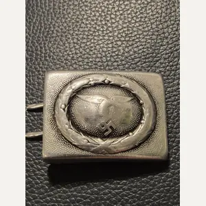WW2 GERMAN LUFTWAFFE BELT BUCKLE LOOKS AMAZING AFTER VERY LONG …