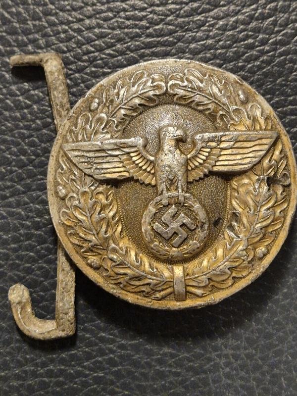 German NSDAP Political Leaders Belt Buckle. M4/39 maker for Assmann — image 2