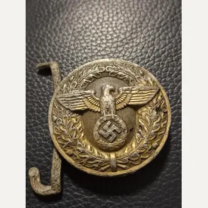 German NSDAP Political Leaders Belt Buckle. M4/39 maker for Assmann