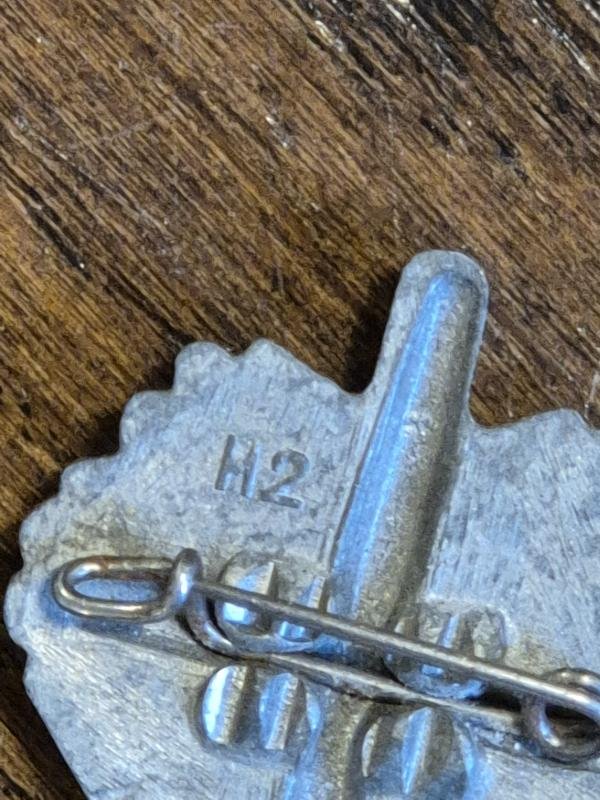 WW2 original German NSDAP (Nazi Party) NSKOV donation badge — image 4