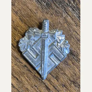 WW2 original German NSDAP (Nazi Party) NSKOV donation badge