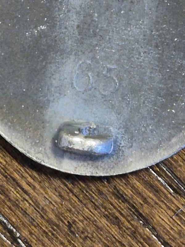 WW2 GERMAN SILVER WOUND BADGE MAKER CODE 65 — image 4